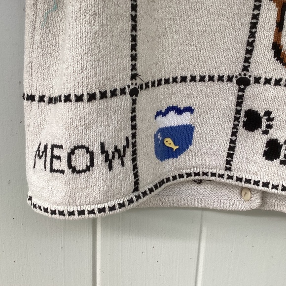 Marisa Christina CAT hand knitted TOP sweater - Picture 6 of 7